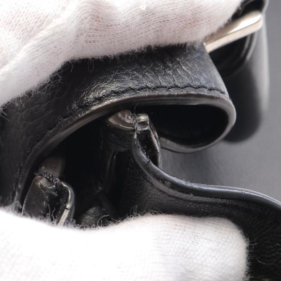 Celine Trapeze Medium Handbag Bag Leather Suede Black - Picture 9 of 9